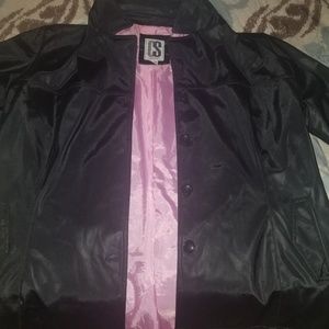 CS Signature Black Rain/wet weather coat